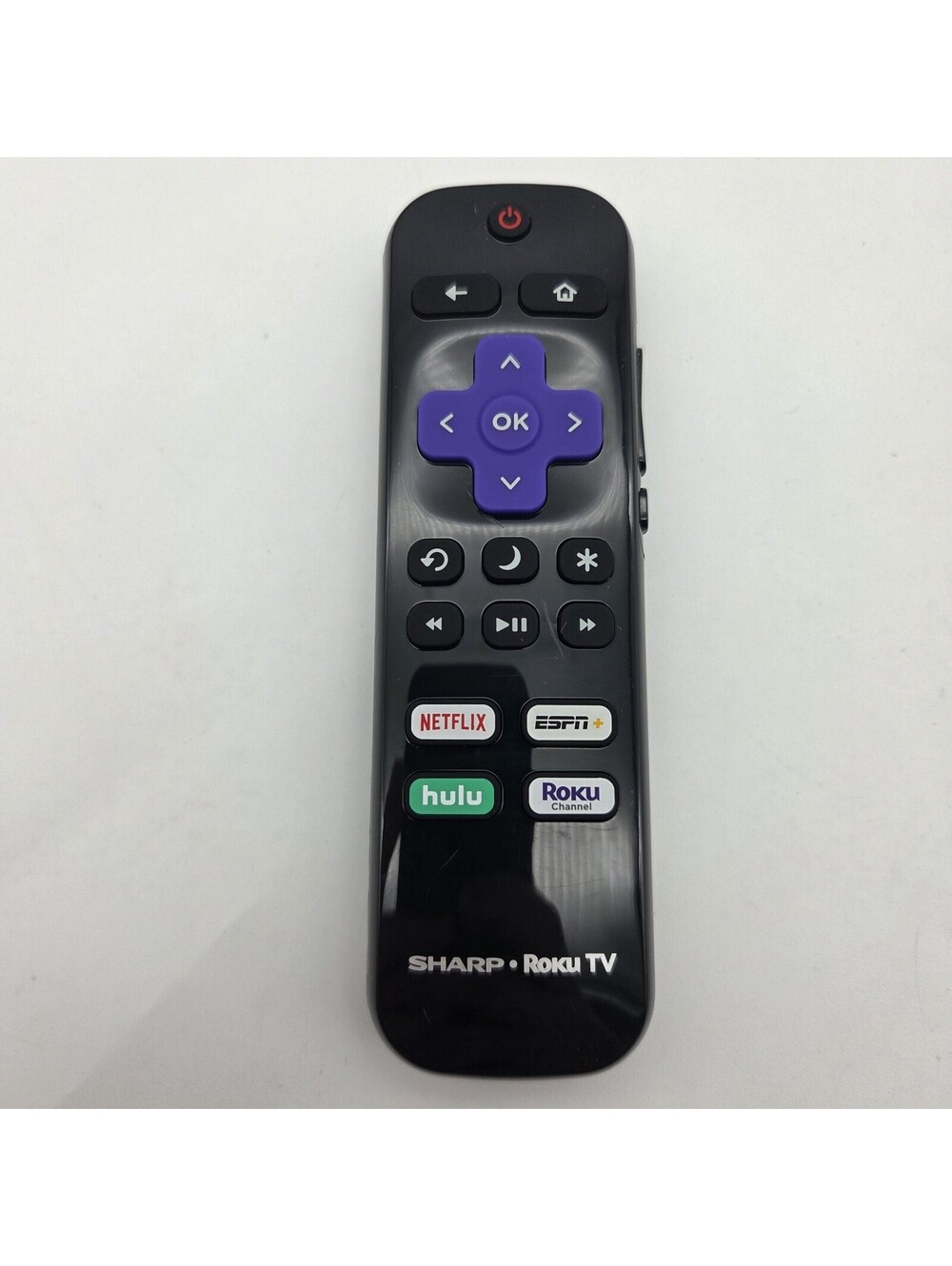Genuine Sharp Roku TV LC-RCRUDUS-21 Remote Control For LC-65LBU591U LC-55LBU591U